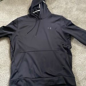 Underarmour Mens Hooded sweatshirt/Size Large/Black/
